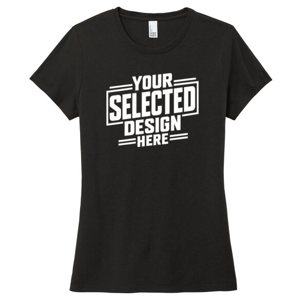 TVCC - Ladies Super Soft Tri-Blend T-Shirt Thumbnail