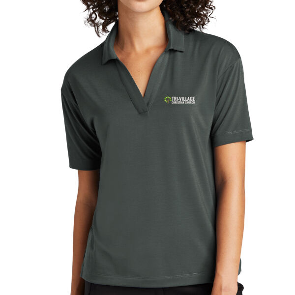 TVCC - Women's Stretch Jersey Polo Thumbnail