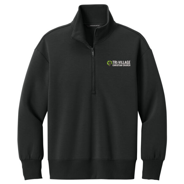 TVCC - Women's Soft Spacer 1/4 Zip Thumbnail